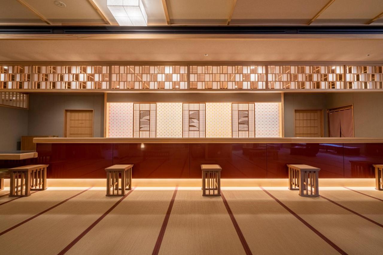 Kyoto Umekoji Kadensho 호텔 외부 사진 The interior of the main hall