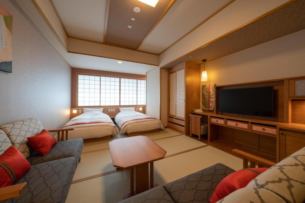 Kyoto Umekoji Kadensho 호텔 외부 사진 A room at the hotel