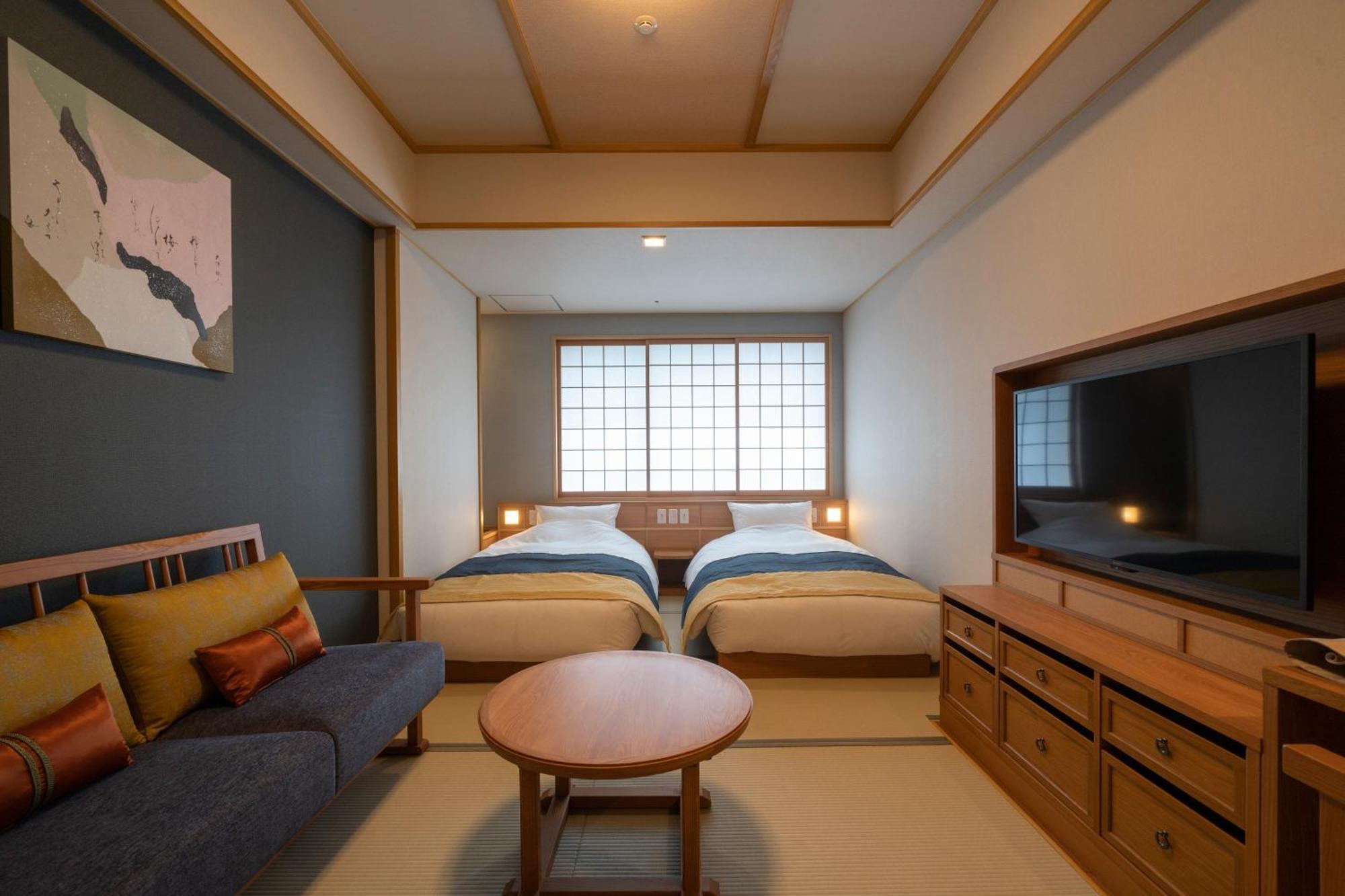 Kyoto Umekoji Kadensho 호텔 외부 사진 A room at the hotel